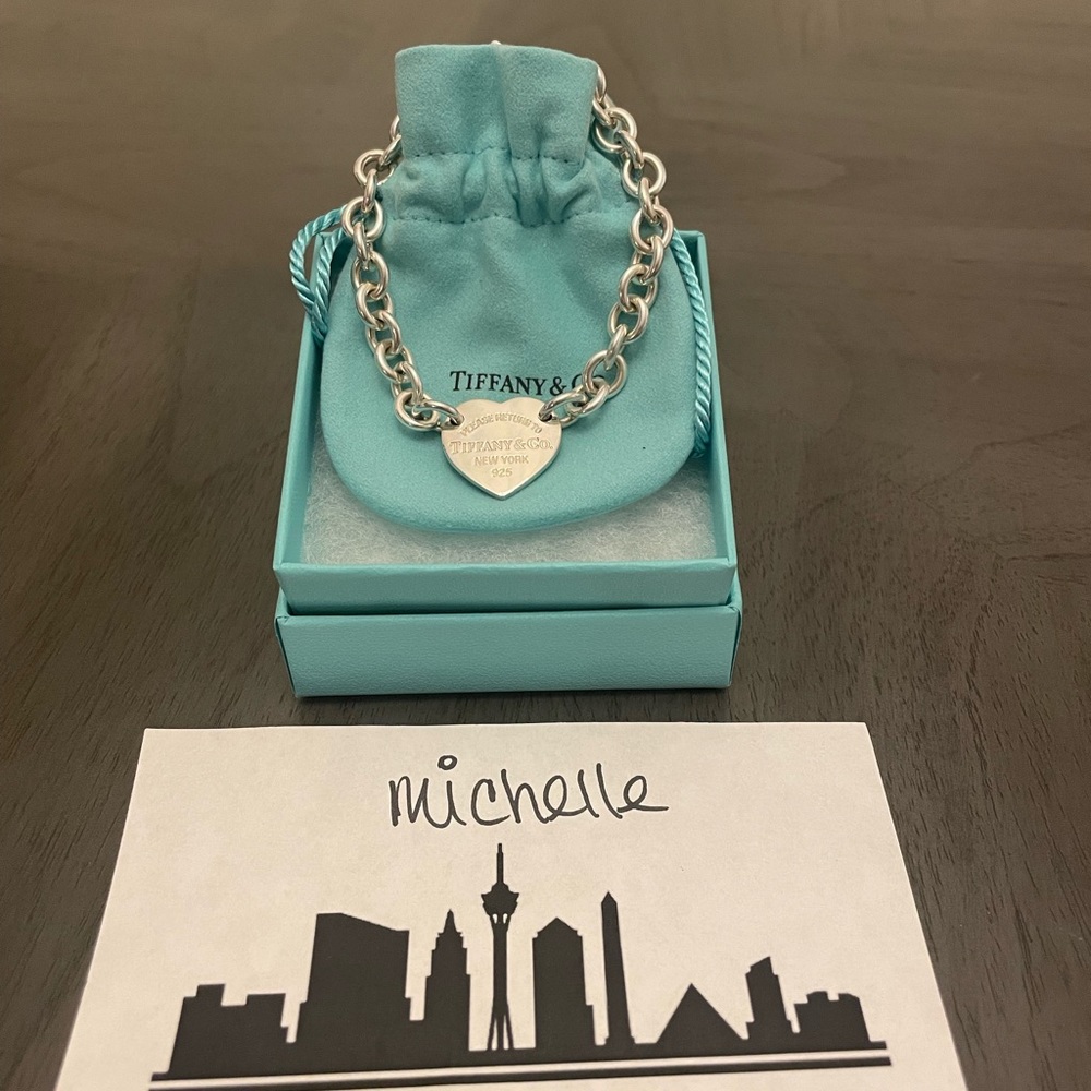 SOLD - Authentic Tiffany & Co. Return To Tiffany Heart Tag Bracelet